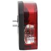 vidaXL Aanhangerlampen 2 st klassiek peertje 12 V 23x6x13 cm rood