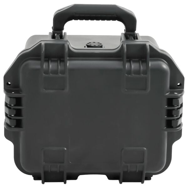 vidaXL Flightcase draagbaar 30x24,5x20 cm PP zwart