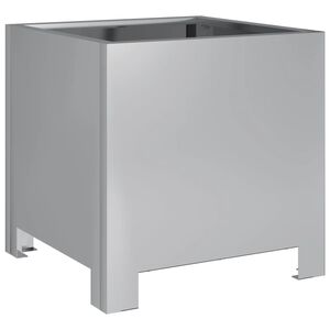 vidaXL Plantenbak 30x30x30 cm gegalvaniseerd staal