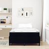vidaXL Boxspringbed Zwart 120 x 190 cm Stof