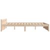 vidaXL Bedframe zonder matras massief hout 140x200 cm