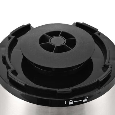 vidaXL Blender smoothiemaker laag geluidsniveau 1,5 L roestvrij staal