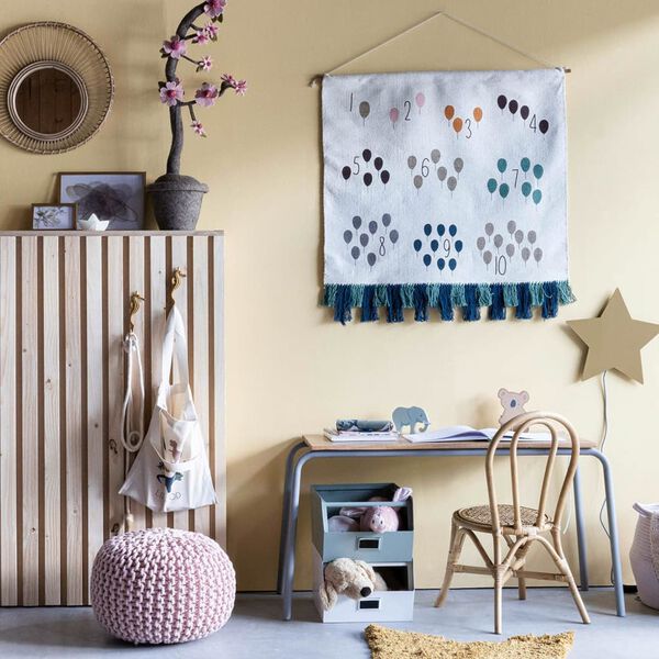 KidsDepot Opbergbox Original metaal zilverkleurig