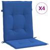 vidaXL Tuinstoelkussens 4 st 100x50x3 cm oxford stof koningsblauw