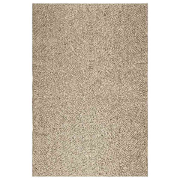 vidaXL Vloerkleed ZIZUR beige binnen en buiten 160x230 cm jute look