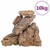vidaXL Drakenstenen gemende kleur 10 kg 10-30 cm