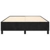 vidaXL Boxspring bed 140x200 cm fluweel zwart