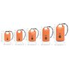 vidaXL Drybag 10 L PVC oranje