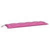 vidaXL Tuinbankkussens 2 st 150x50x7 cm stof roze