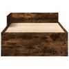 vidaXL Bedframe zonder matras hout gerookt eikenkleurig 90x190 cm