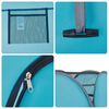 vidaXL Privacytent pop-up waterdicht blauw