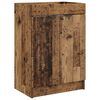 vidaXL Badkamer onder wastafel kast Oud hout 56 x 37,5 x 81 cm