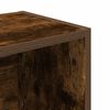 vidaXL Boekenkast 31x24x102 cm bewerkt hout gerookt eikenkleurig