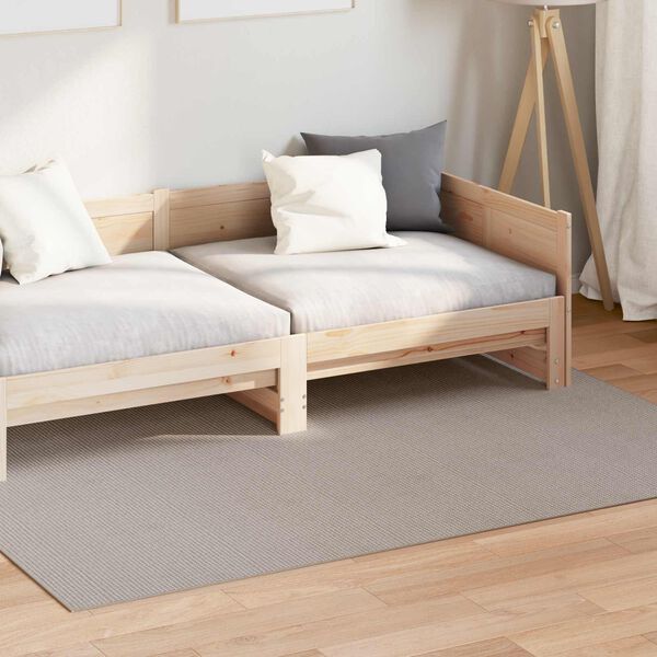 vidaXL Vloerkleden LUGO Cr&egrave;me en Taupe 230 x 160 cm Polyester