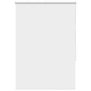 vidaXL Rolgordijn verduisterend 115x150 cm stofbreedte 110,7 cm wit