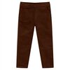 vidaXL Kinderbroek 92 cognackleurig