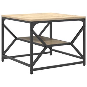 vidaXL Salontafel Sonoma Eiken 51 x 50 x 40 cm