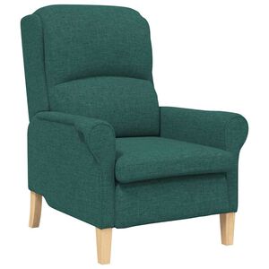 vidaXL Fauteuil Donkergroen 76 x 94 x 102 cm Stof