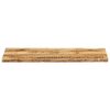 vidaXL Tafelblad met natuurlijke rand 110x40x2,5 cm massief mangohout
