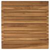 vidaXL Tafelblad 50 x 50 x 3,5 cm Vierkant Massief Teakhout Naturel