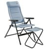 Travellife Campingstoel verstelbaar Lago Comfort L golvend blauw