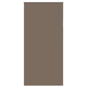 vidaXL Rolgordijn verduisterend koffie 110x210 cm stofbreedte 105,7 cm