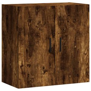 vidaXL Wandkast 60x31x60 cm bewerkt hout gerookt eikenkleurig