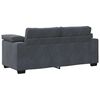vidaXL Loveseat bank 180x77x82 cm fluweel donkergrijs