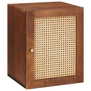 vidaXL Badkamerkast met plank Bruin 38 x 33,5 x 48 cm Bewerkt hout