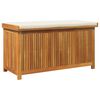 vidaXL Opbergbox voor buiten 113x50x60,5 cm massief acaciahout