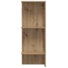 vidaXL Halmeubel 97,5x37x99 cm bewerkt hout artisanaal eikenkleurig