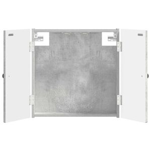 vidaXL Dartbord Kabinet EDE Betongrijs 52,5 x 10,5 x 53,5 cm