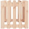 vidaXL Plantenbak verhoogd met hekontwerp 100x50x50 cm grenenhout
