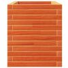 vidaXL Plantenbak 110x40x49,5 cm massief grenenhout wasbruin