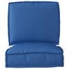 vidaXL Pallet Kussen Set 2 pcs Koninklijk Blauw Oxford Stof