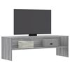 vidaXL Tv-meubel 120x40x40 cm bewerkt hout grijs sonoma eikenkleurig