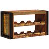 vidaXL Wijnrek Bruin 80 x 45 x 33 cm Massief gerecycled hout