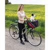 Kerbl Hondenfietsmand Vacation 38x25x25 cm zwart 80595
