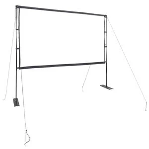 vidaXL Projectiescherm met standaards 108 inch 16:9