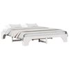 vidaXL Bedframe Wit 200 x 200 cm Massief grenenhout