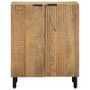 vidaXL Dressoir 60x33x75 cm massief mangohout bruin