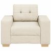 vidaXL Fauteuil Linnen 100x78x80 cm