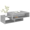 vidaXL Salontafel 105x55x32 cm bewerkt hout betongrijs