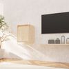 vidaXL Wandkast 30x30x40 cm massief grenenhout