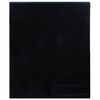 vidaXL Raamfolie statisch matzwart 45x500 cm PVC