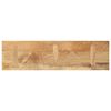 vidaXL Tafelblad rechthoekig 100x20x2,5 cm massief mangohout