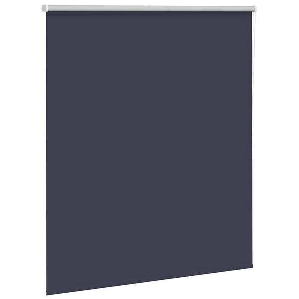vidaXL Rolgordijn verduisterend 120x175 cm stofbreedte 116,6 cm blauw
