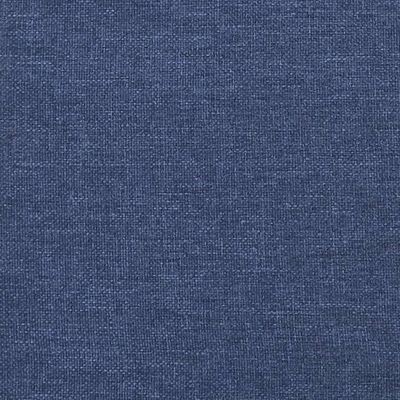 vidaXL Pocketveringmatras 140x190x20 cm stof blauw