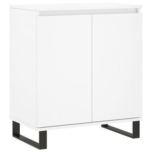 vidaXL Dressoir 60x35x70 cm bewerkt hout wit