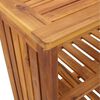 vidaXL Tuinkast met plank Naturel 75 x 35 x 70cm Massief Acaciahout